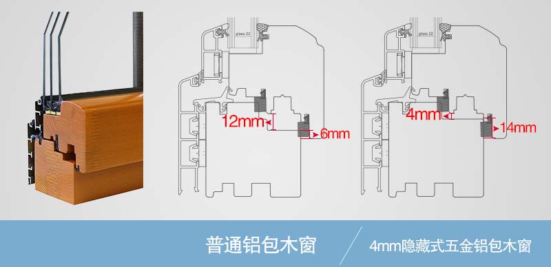 成都門窗鋁包木窗