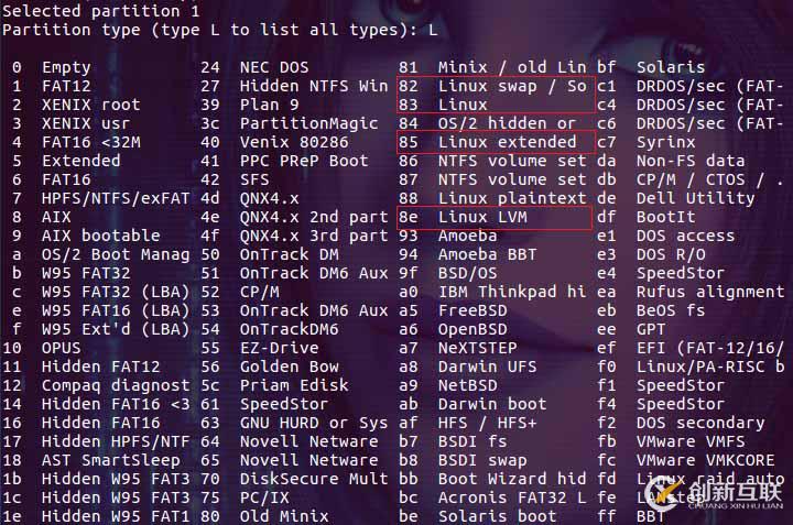 Linux中磁盤和磁盤分區(qū)的示例分析