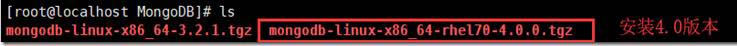 Centos 7中安裝MongoDB 4.0 【附3.2.1