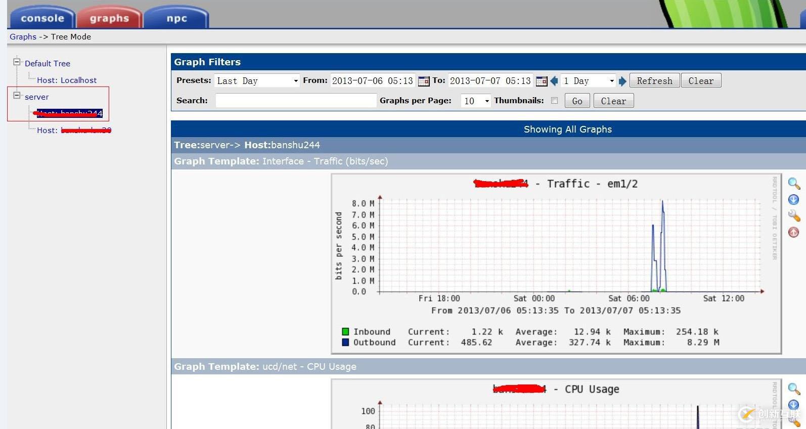 Nagios+Cacti模塊——Cacti監(jiān)控本地信息（七）