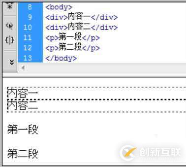 html中div br p三者有哪些區(qū)別