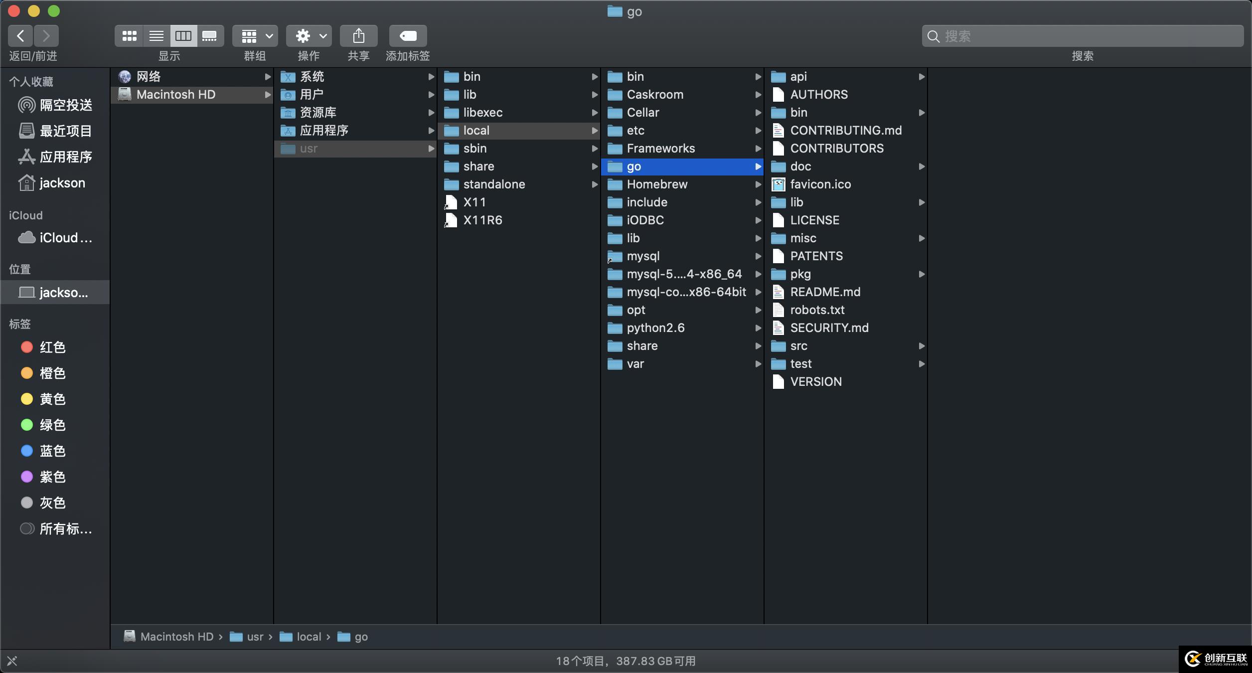 macOS安裝Go語言開發(fā)包