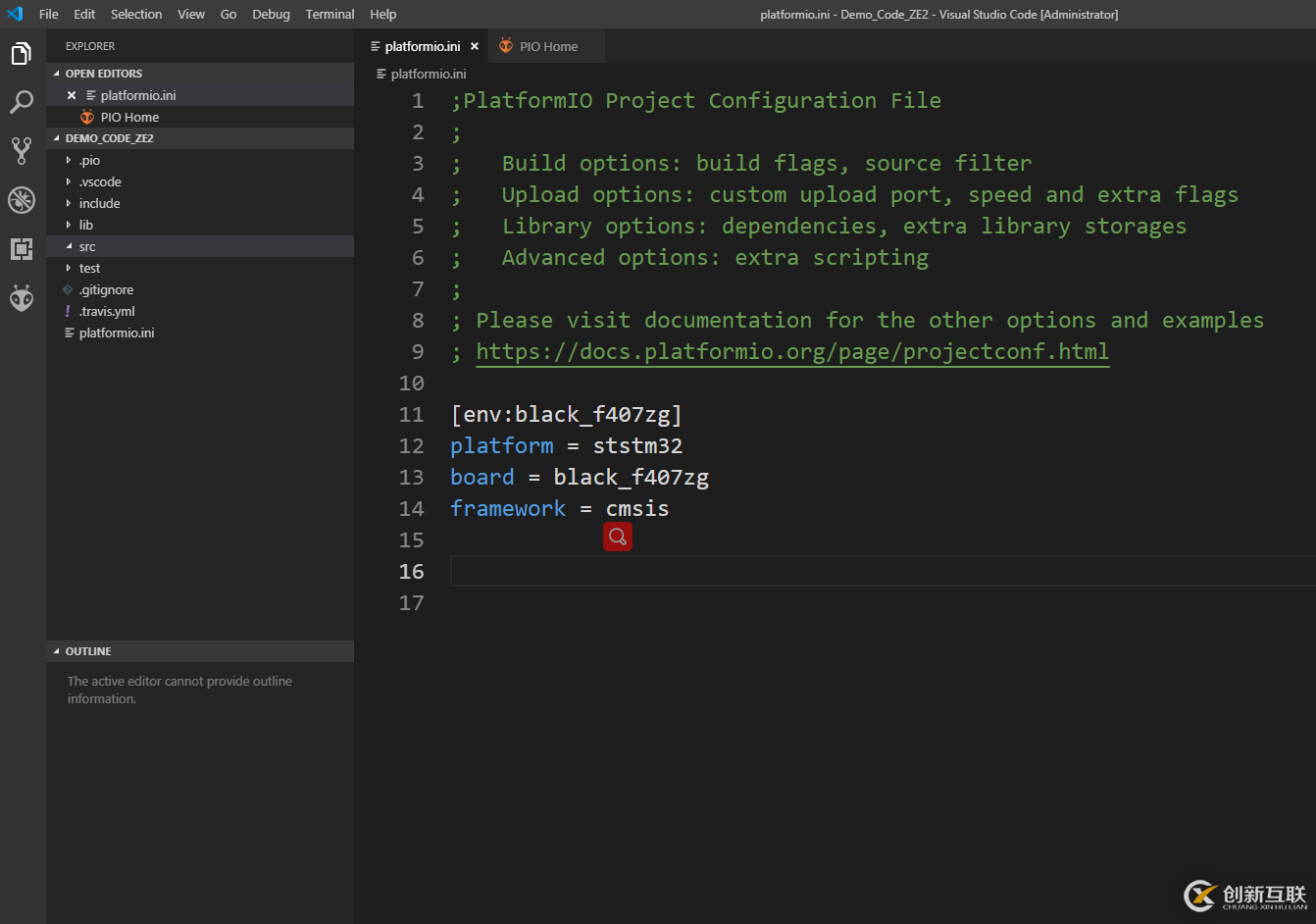 如何實現(xiàn)vscode+platformIO開發(fā)stm32f4