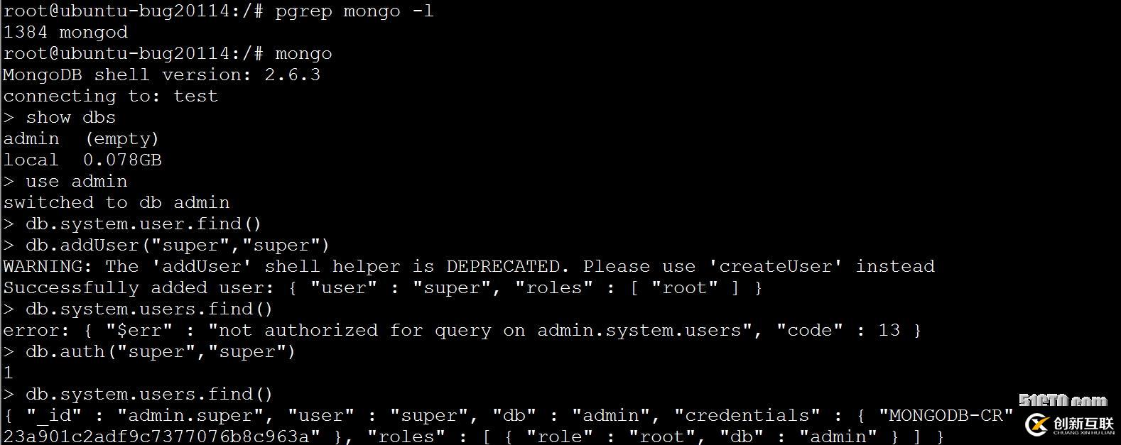 Ubuntu  apt-get 安裝Mongodb