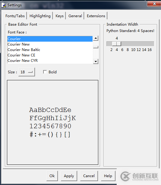 python中IDLE背景以及字體大小怎么修改