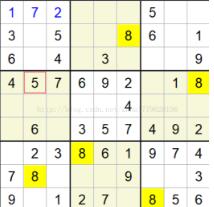 C語(yǔ)言數(shù)獨(dú)游戲的求解方法