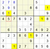 C語(yǔ)言數(shù)獨(dú)游戲的求解方法