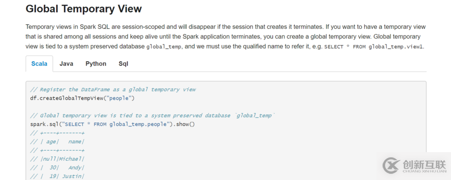 Spark SQL中的RDD與DataFrame轉(zhuǎn)換實(shí)例用法