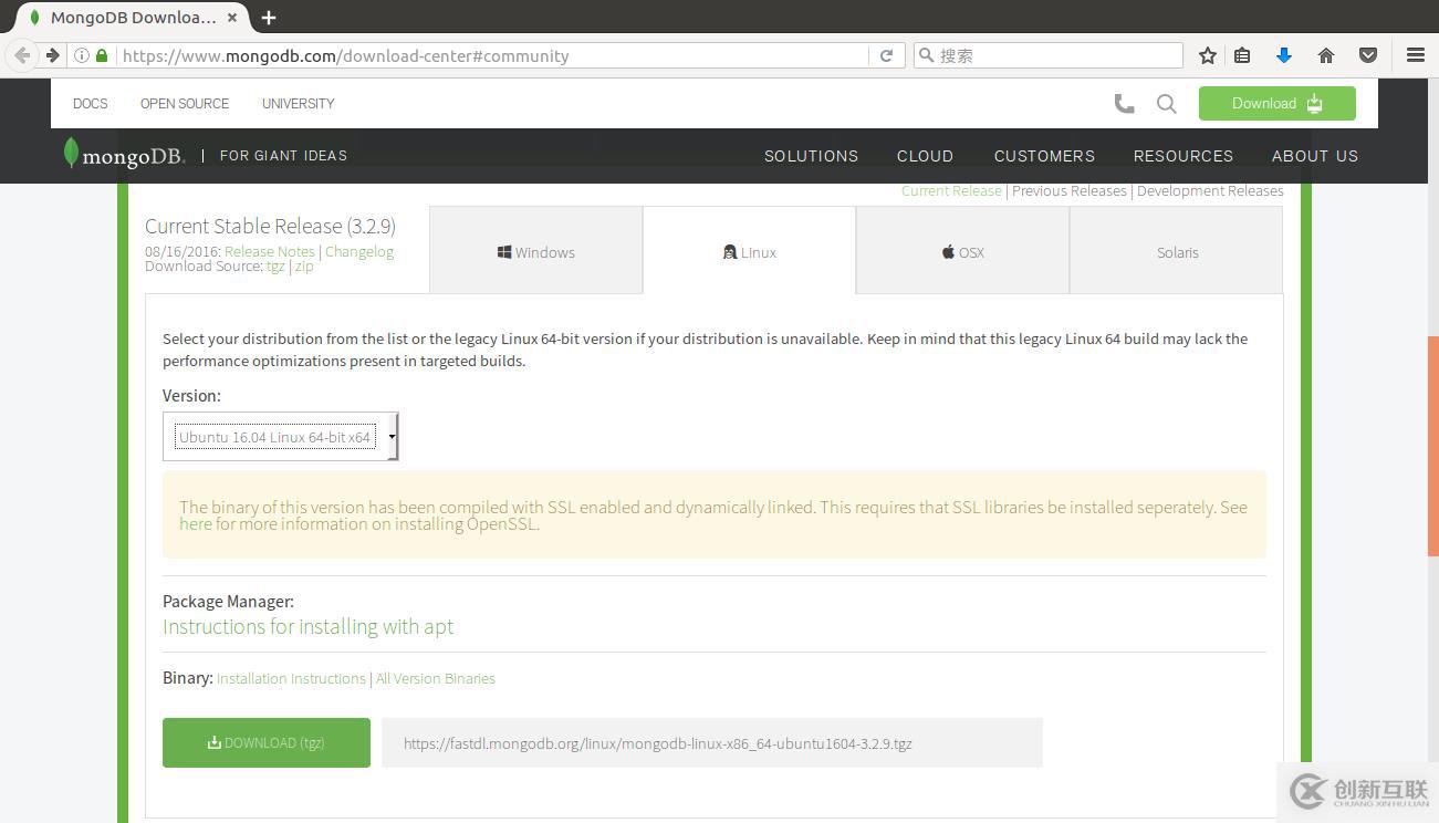 Ubuntu16.04如何手動安裝MongoDB