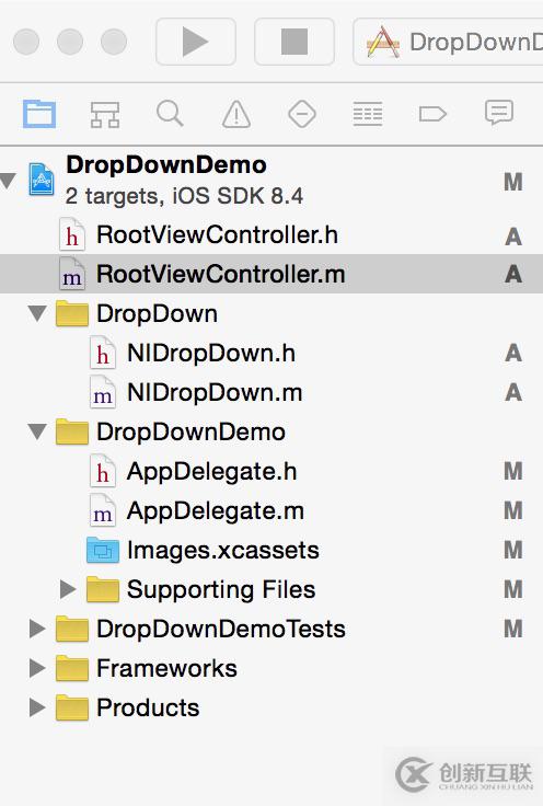 iOS如何實(shí)現(xiàn)DropDown下拉按鈕效果