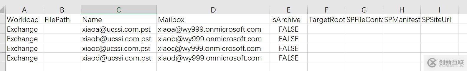 Office365跨訂閱遷移郵箱-批量導(dǎo)入用戶PST文件