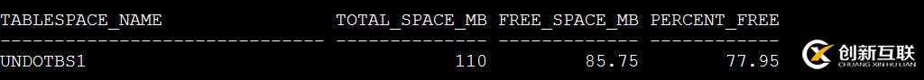 Oracle UNDO表空間的管理
