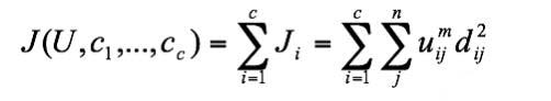 模糊c均值聚類和k-means聚類的數(shù)學(xué)原理