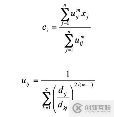 模糊c均值聚類和k-means聚類的數(shù)學(xué)原理