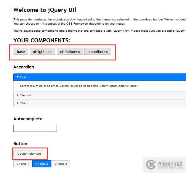 使用jQuery UI插件實現切換主題功能——經驗小結