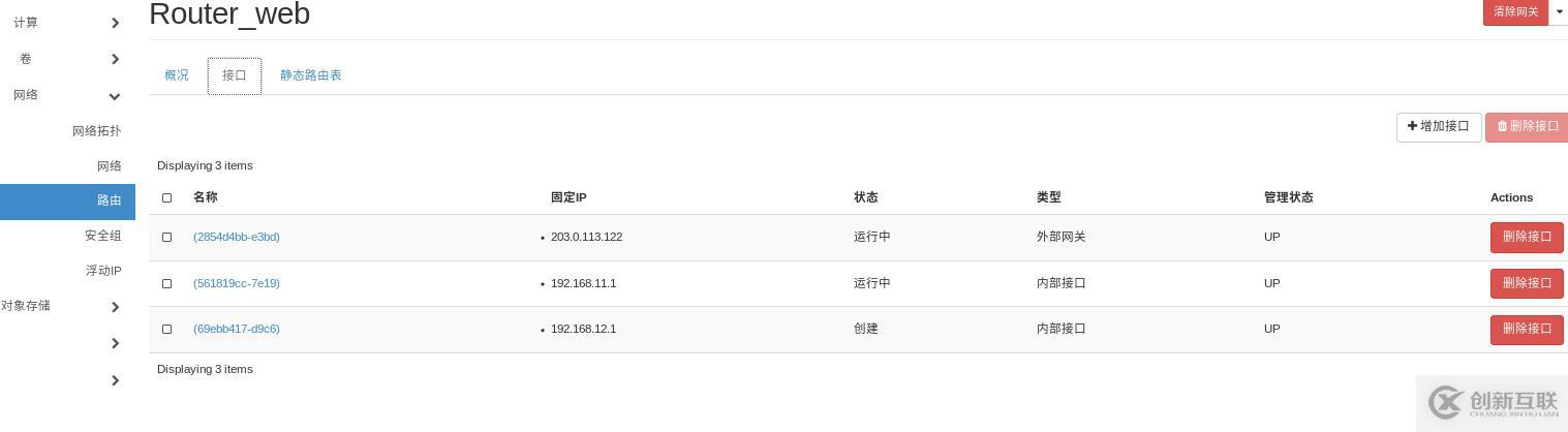 openstack中網(wǎng)絡(luò)管理操作方法有哪些