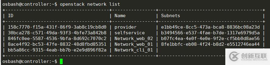 openstack中網(wǎng)絡(luò)管理操作方法有哪些