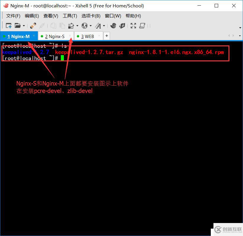 Nginx+keepalived（部分配置）