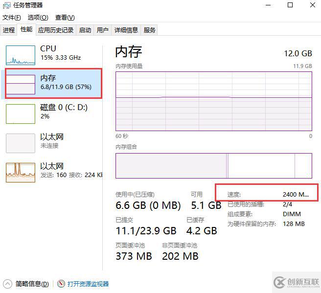 怎么在電腦的任務(wù)管理器中查看內(nèi)存頻率