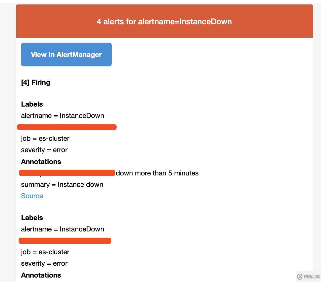 prometheus 與 alertmanager 結(jié)合  