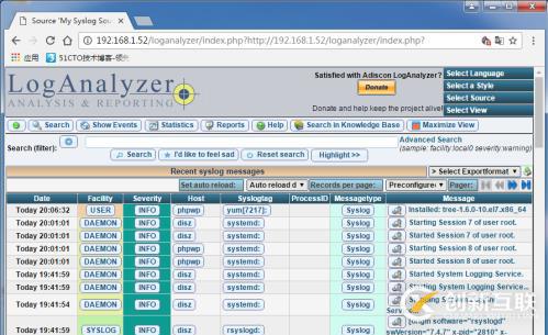 Rsyslog+Loganalyer+MySQL下部署日志服務(wù)器