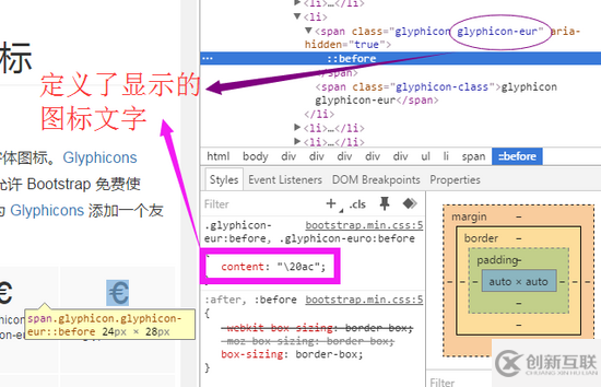 BootStrap glyphicons字體圖標(biāo)如何實(shí)現(xiàn)