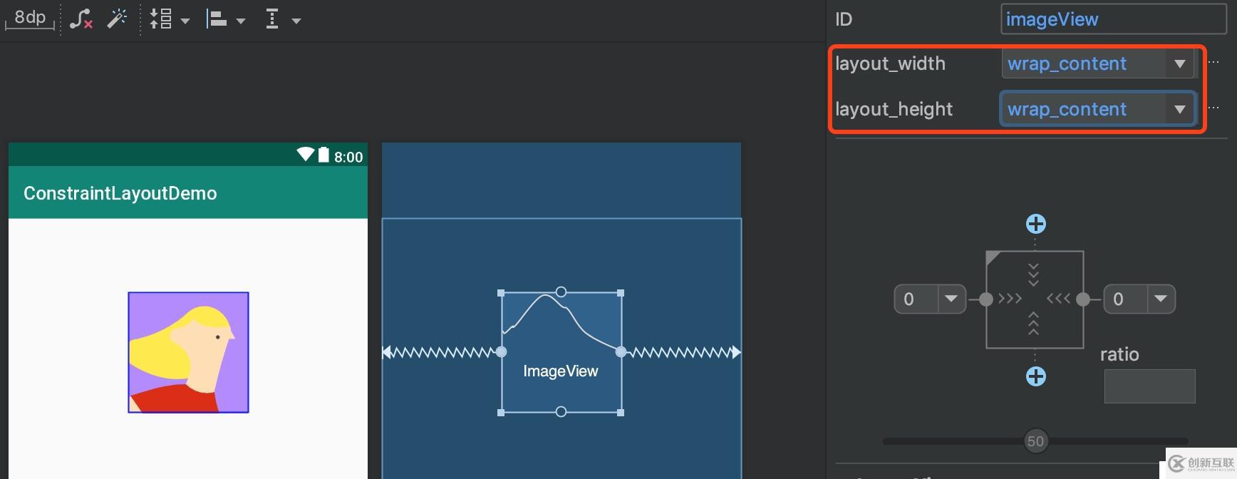 掌握ConstraintLayout（十）按比例設(shè)置視圖大小