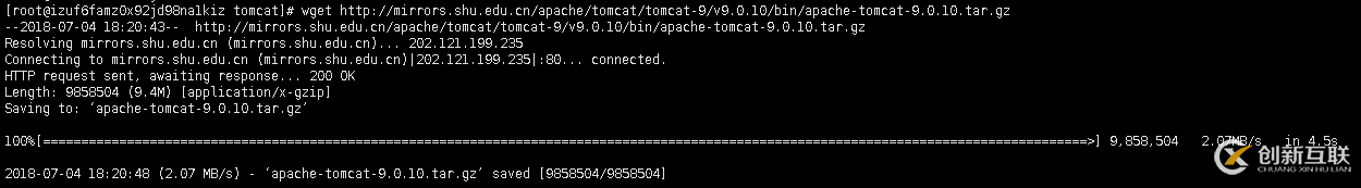 Linux CentOS下怎么安裝Tomcat9及web項(xiàng)目