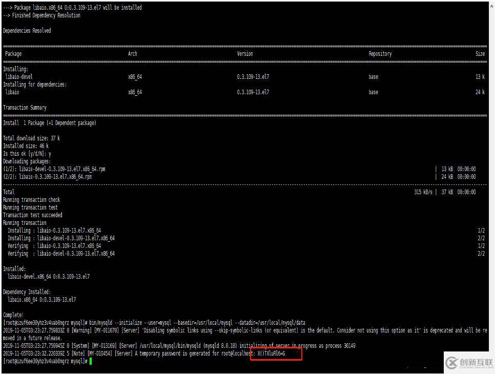 linux中如何安裝配置mysql8.0.18