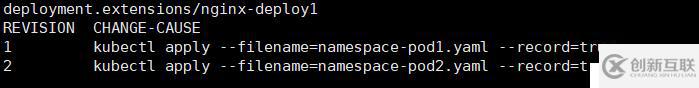 k8s核心資源對象& NameSpace（指定版本回滾）