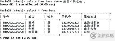 Linux系統(tǒng)下mariadb數(shù)據(jù)庫(kù)的基本操作