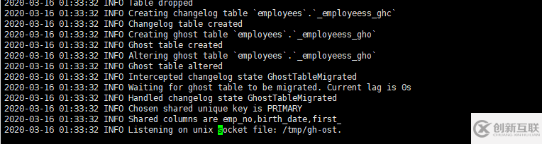 MYSQL 修改表結(jié)構(gòu) gh-ost