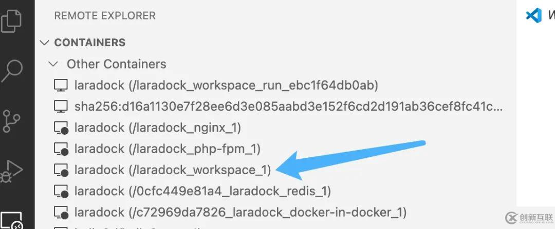 VSCode中怎么關(guān)聯(lián)Laradock 容器