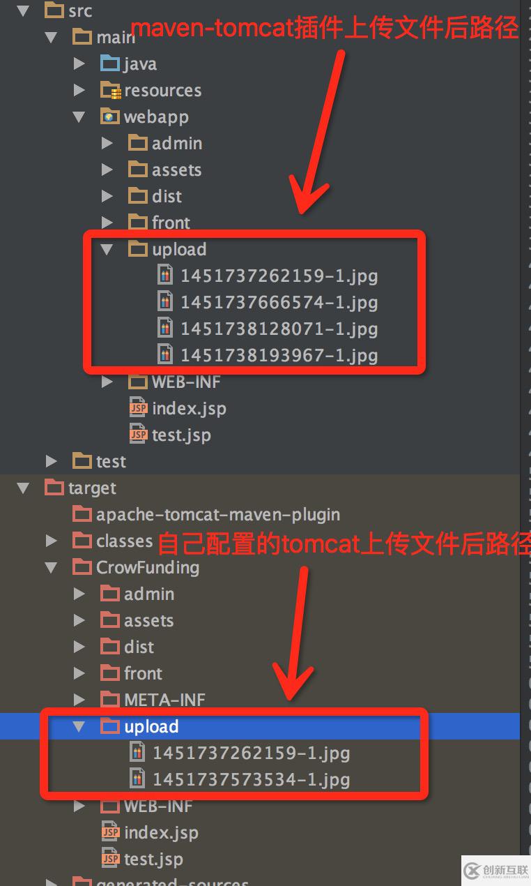 Intellij idea下使用不同tomcat編譯maven項目的服務器路徑方法詳解