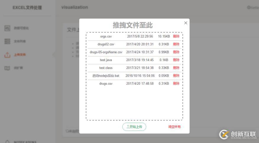 前端頁(yè)面文件拖拽上傳模塊js代碼示例