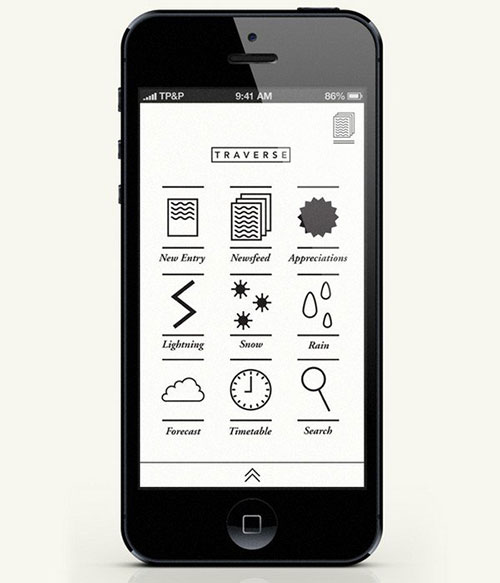T R A V E R S E by Willis 菜單設(shè)計(jì) APP設(shè)計(jì)